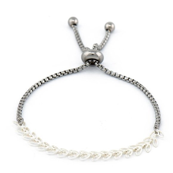 Jewelry - Herringbone Adjustable Bracelet.